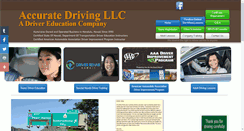 Desktop Screenshot of accuratedriving.com